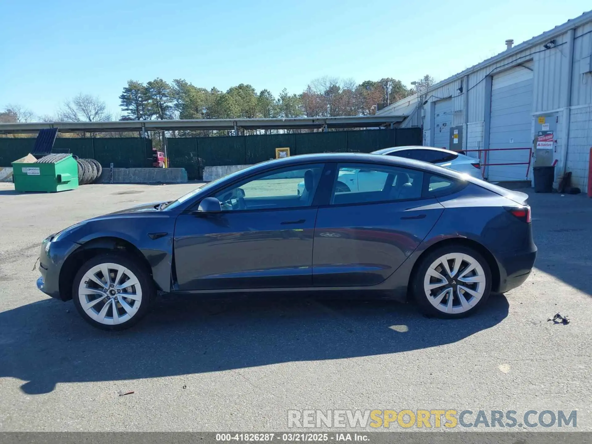 15 Photograph of a damaged car 5YJ3E1EB3NF290550 TESLA MODEL 3 2022