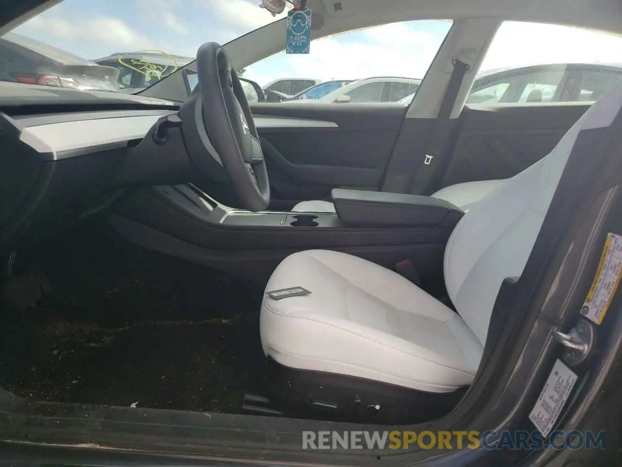7 Photograph of a damaged car 5YJ3E1EB3NF328634 TESLA MODEL 3 2022