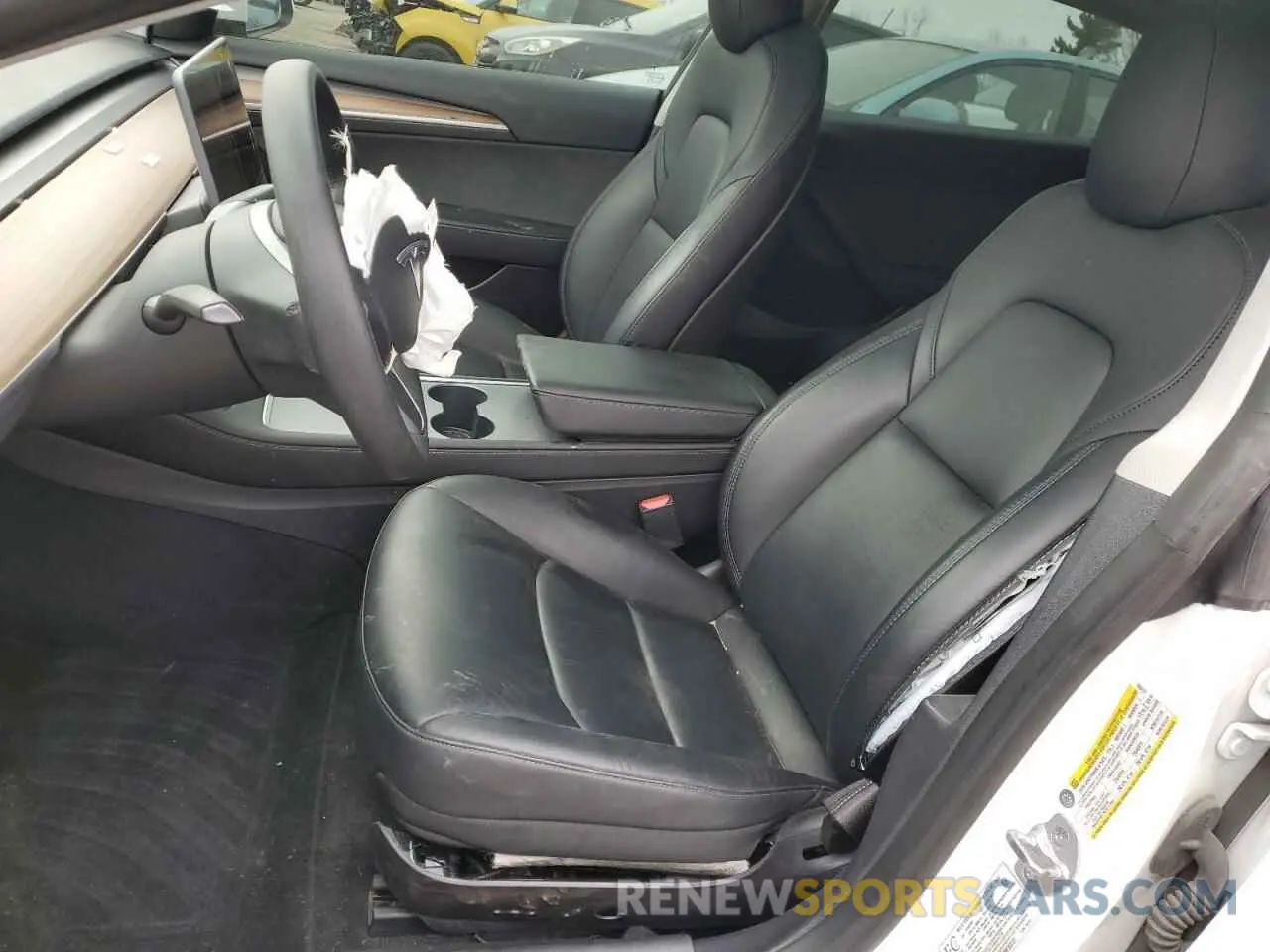 7 Photograph of a damaged car 5YJ3E1EB3NF353131 TESLA MODEL 3 2022