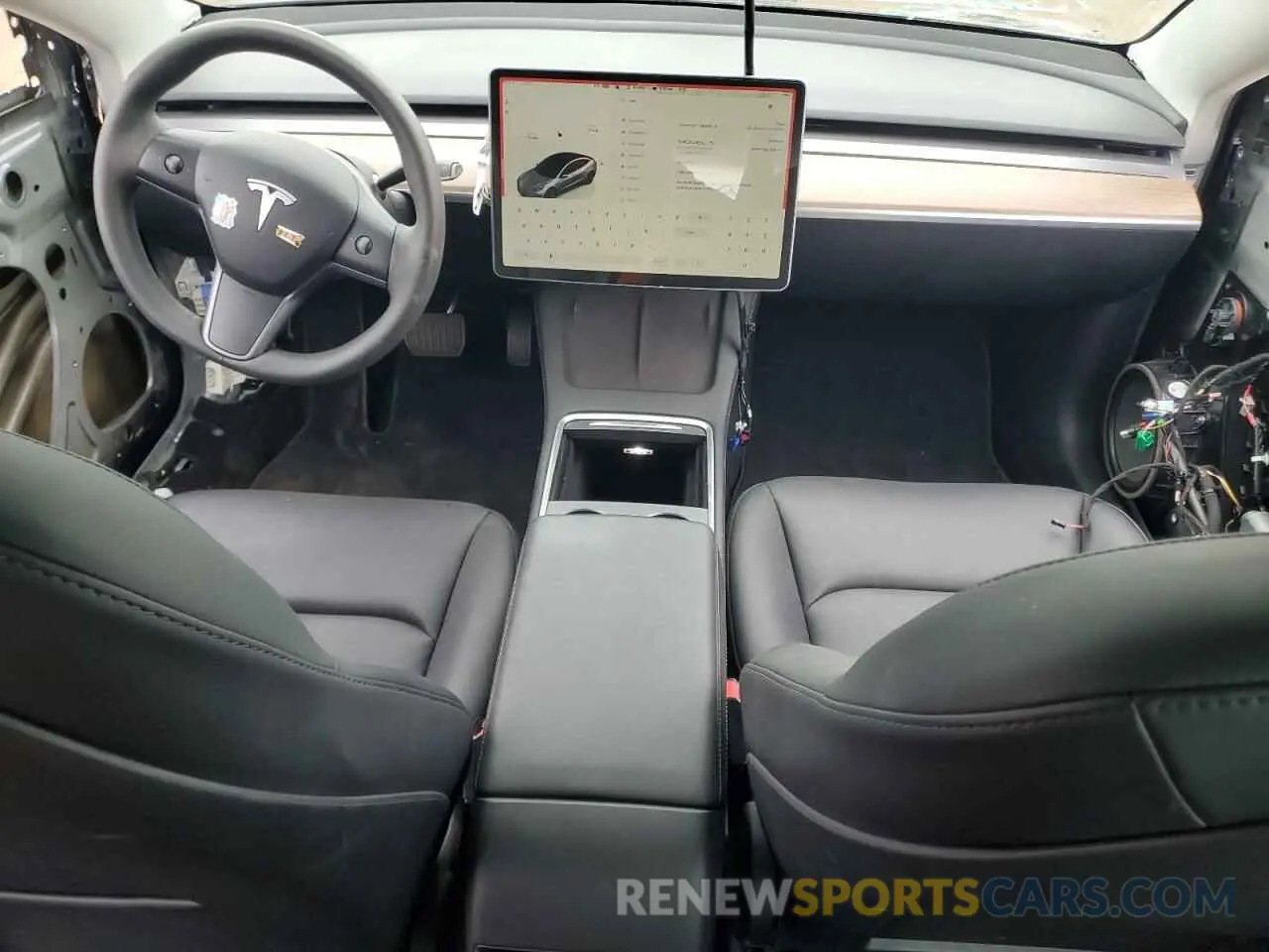 8 Photograph of a damaged car 5YJ3E1EB3NF360869 TESLA MODEL 3 2022