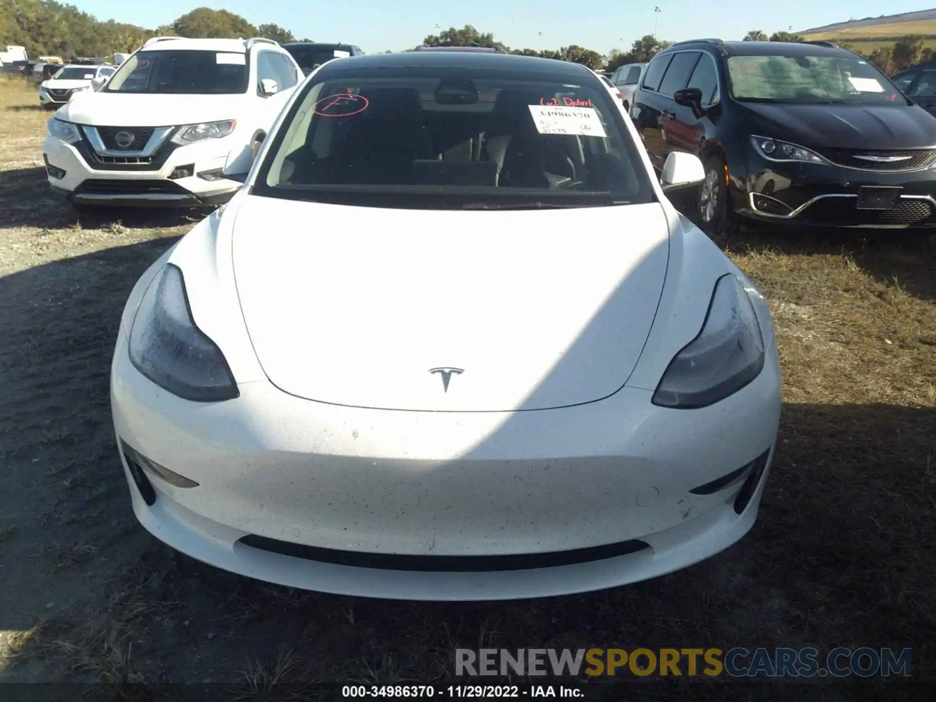 6 Photograph of a damaged car 5YJ3E1EB4NF105132 TESLA MODEL 3 2022