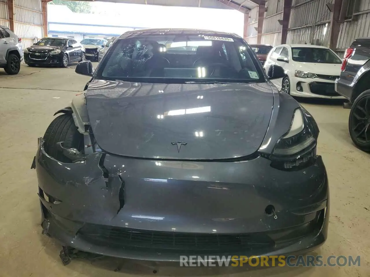 5 Photograph of a damaged car 5YJ3E1EB4NF118513 TESLA MODEL 3 2022