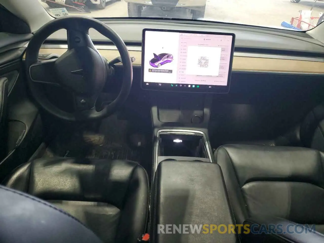 8 Photograph of a damaged car 5YJ3E1EB4NF118513 TESLA MODEL 3 2022