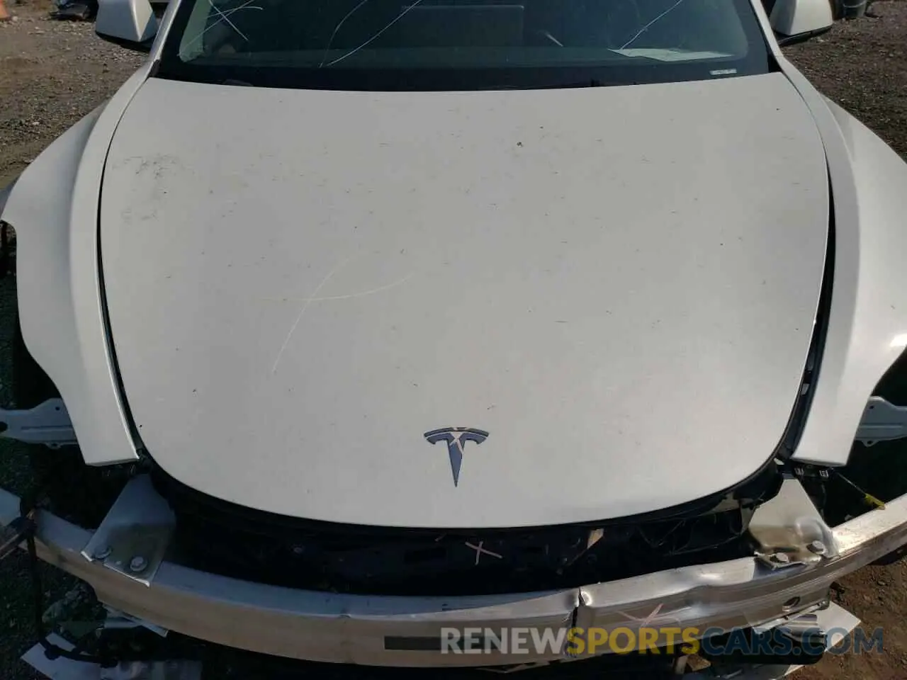 11 Photograph of a damaged car 5YJ3E1EB4NF121489 TESLA MODEL 3 2022