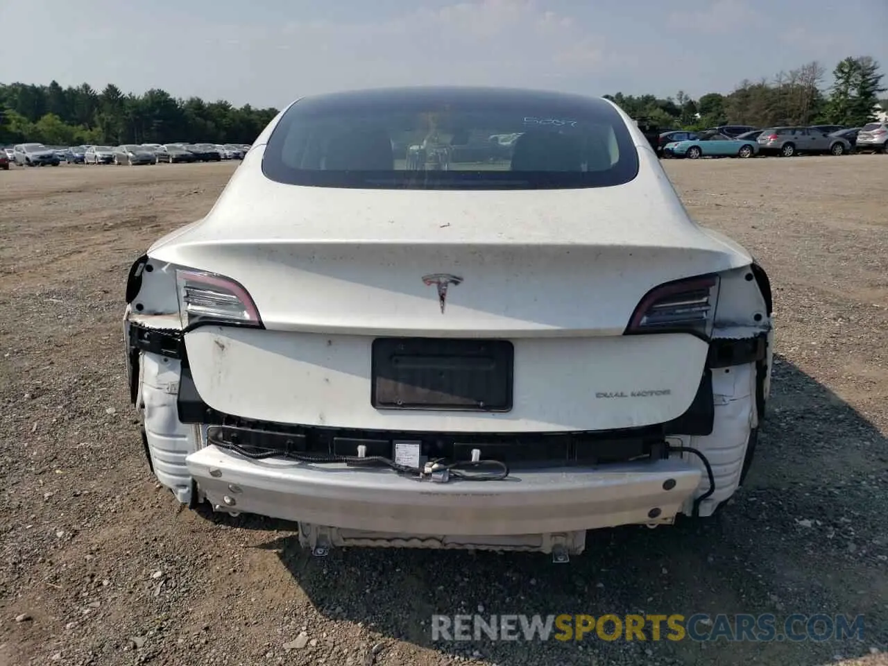 6 Photograph of a damaged car 5YJ3E1EB4NF121489 TESLA MODEL 3 2022