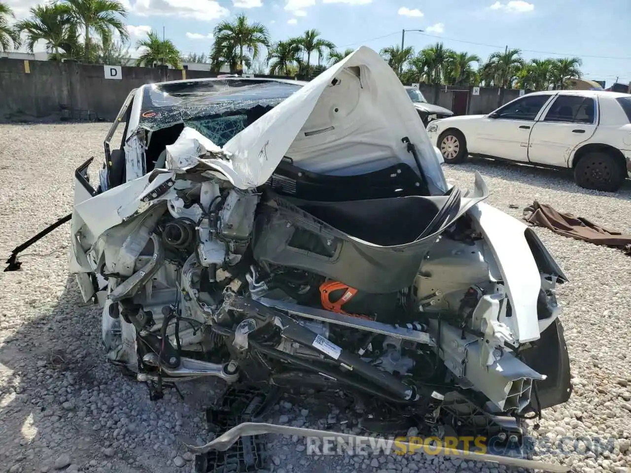 9 Photograph of a damaged car 5YJ3E1EB4NF129060 TESLA MODEL 3 2022