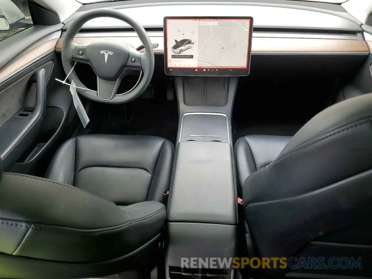 8 Photograph of a damaged car 5YJ3E1EB4NF129995 TESLA MODEL 3 2022