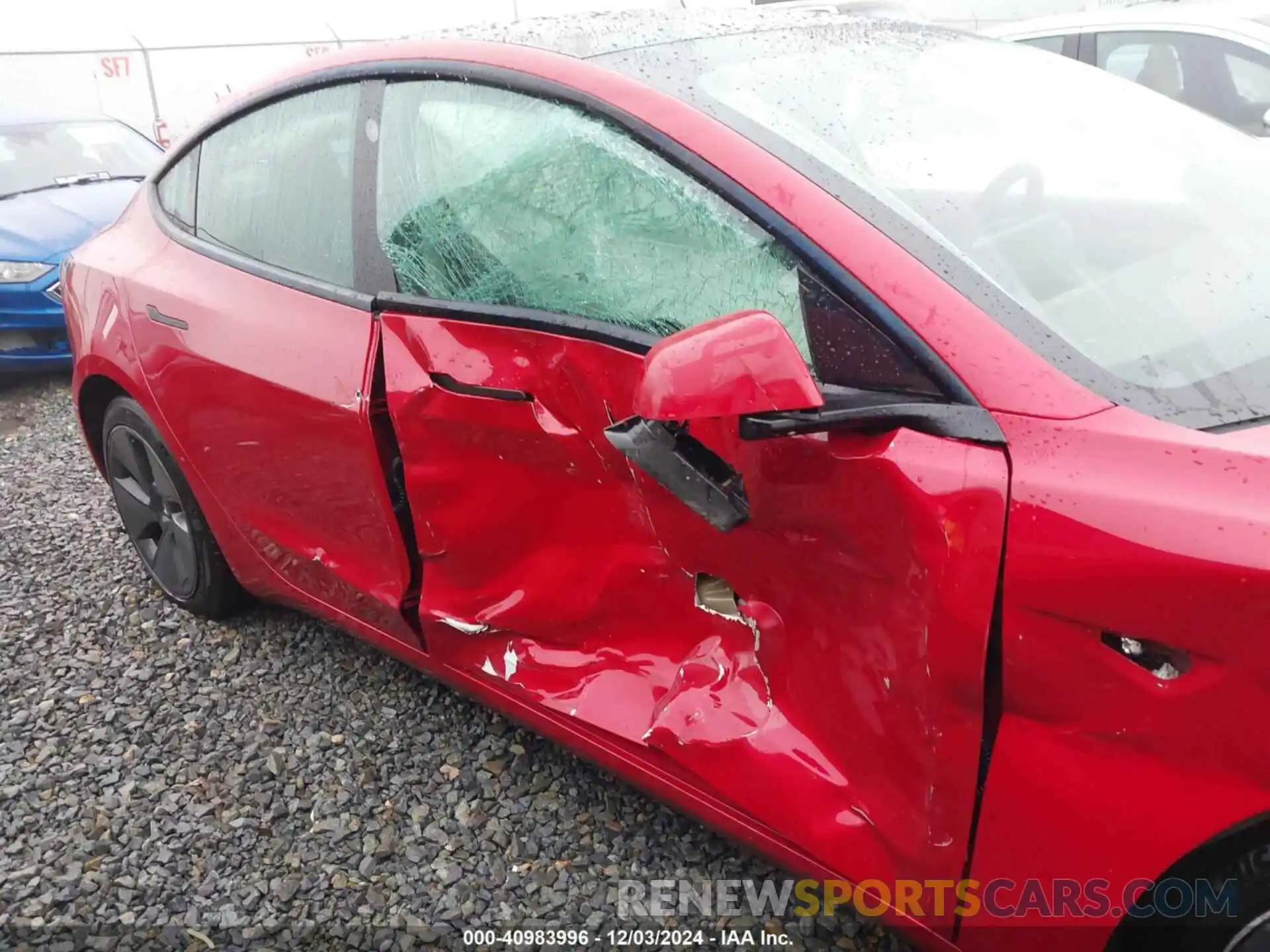 6 Photograph of a damaged car 5YJ3E1EB4NF133285 TESLA MODEL 3 2022