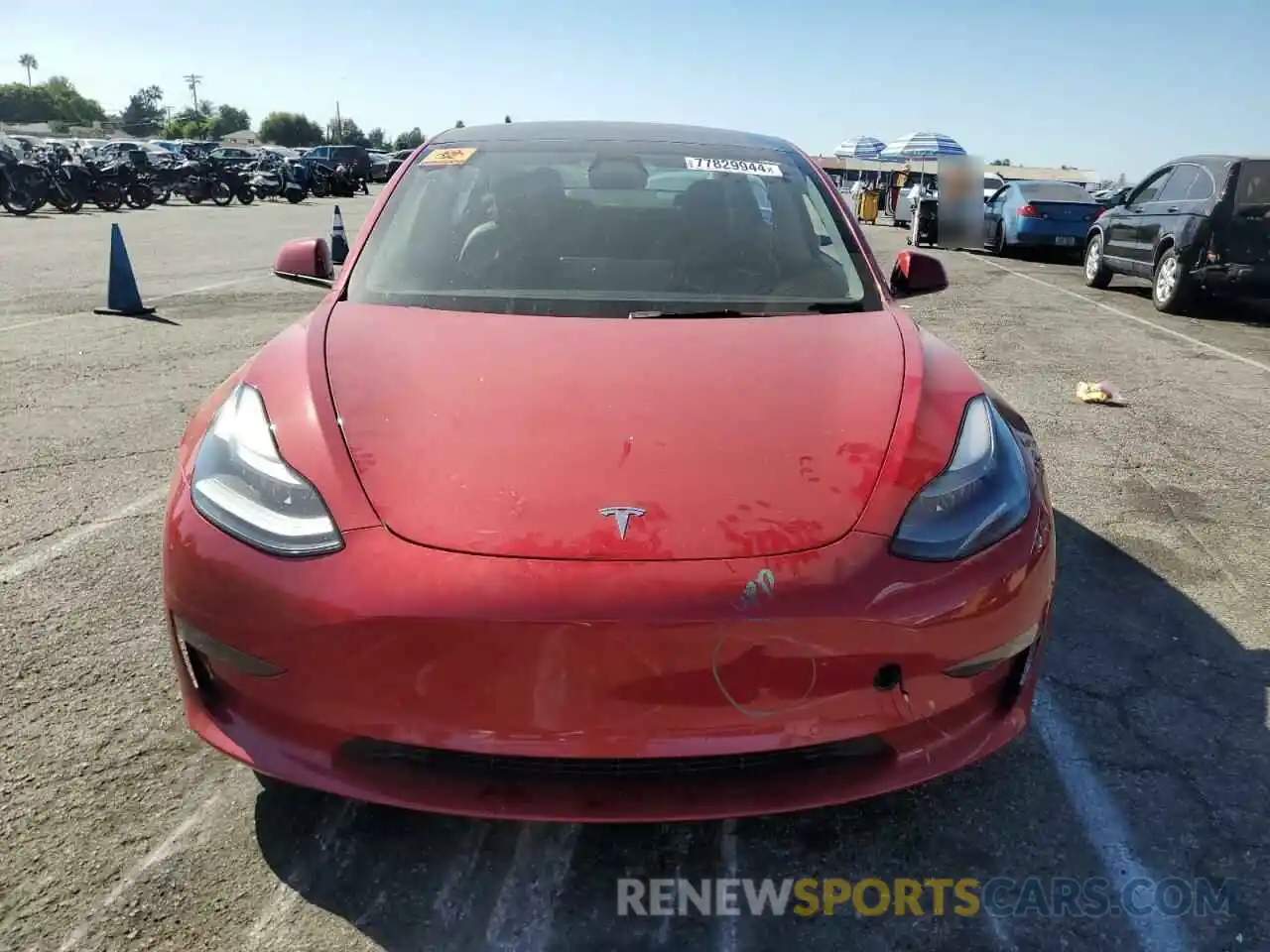 5 Photograph of a damaged car 5YJ3E1EB4NF135943 TESLA MODEL 3 2022