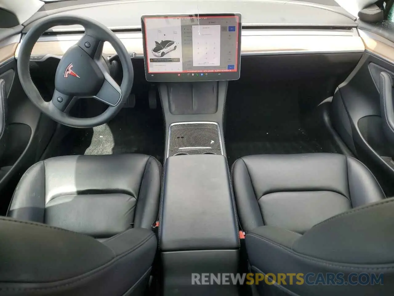 8 Photograph of a damaged car 5YJ3E1EB4NF139023 TESLA MODEL 3 2022