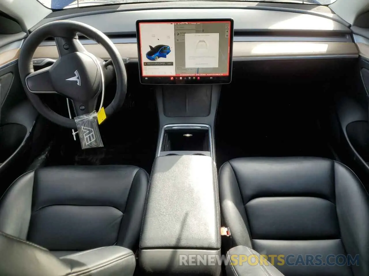 8 Photograph of a damaged car 5YJ3E1EB4NF143959 TESLA MODEL 3 2022