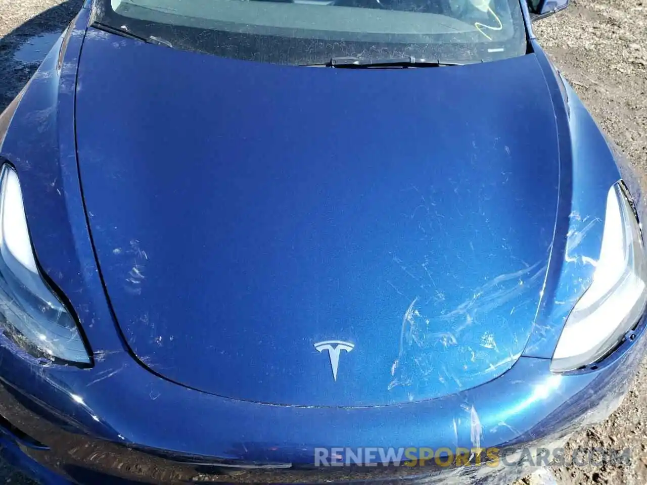 7 Photograph of a damaged car 5YJ3E1EB4NF167212 TESLA MODEL 3 2022