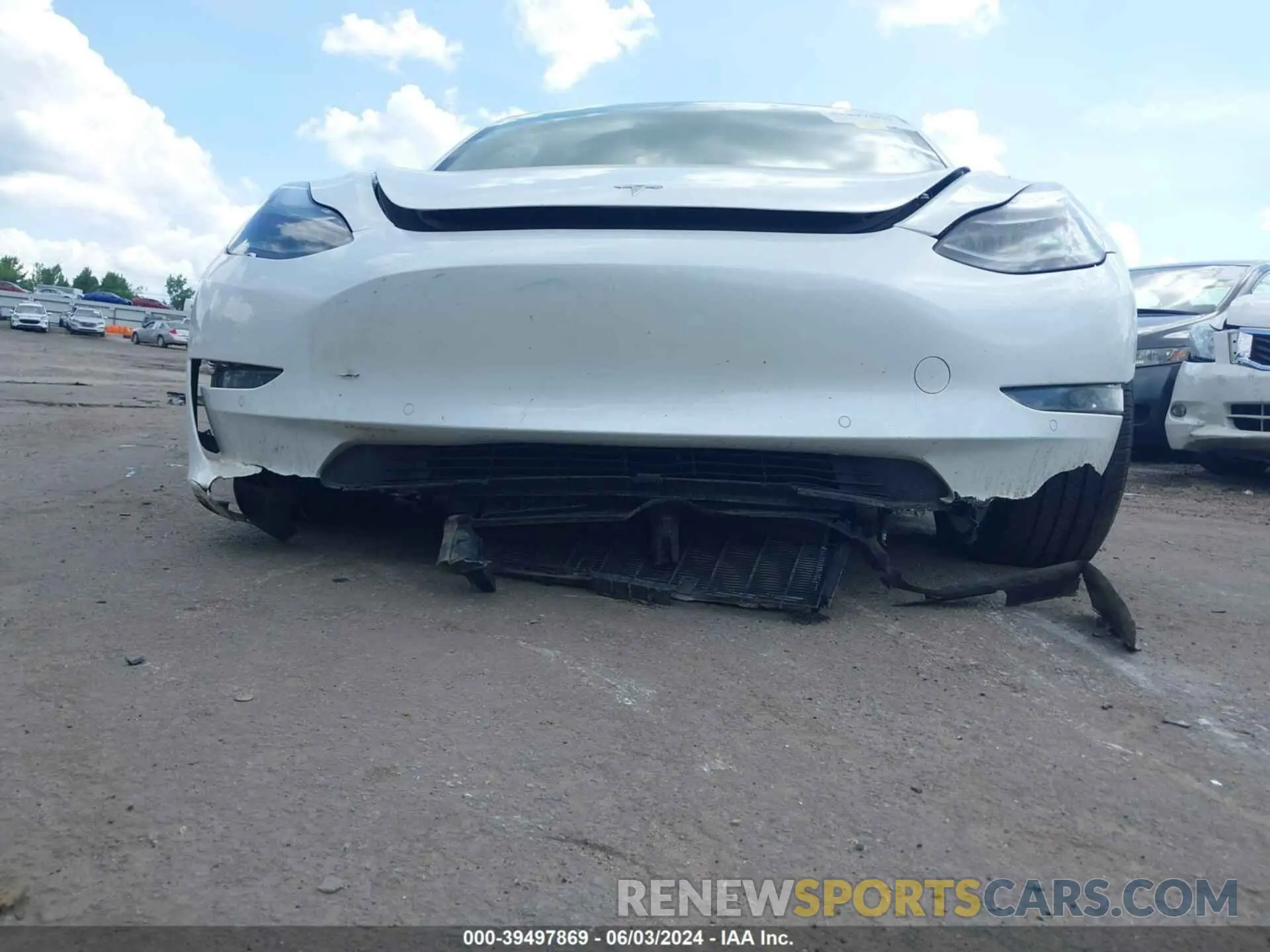 6 Photograph of a damaged car 5YJ3E1EB4NF169445 TESLA MODEL 3 2022