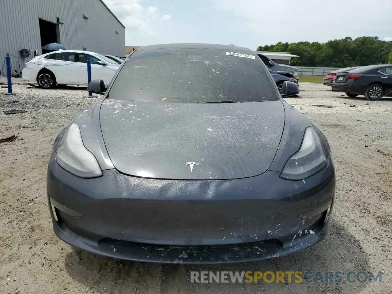 5 Photograph of a damaged car 5YJ3E1EB4NF184589 TESLA MODEL 3 2022