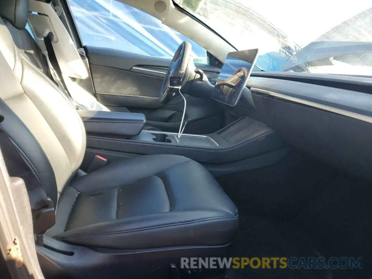7 Photograph of a damaged car 5YJ3E1EB4NF185130 TESLA MODEL 3 2022