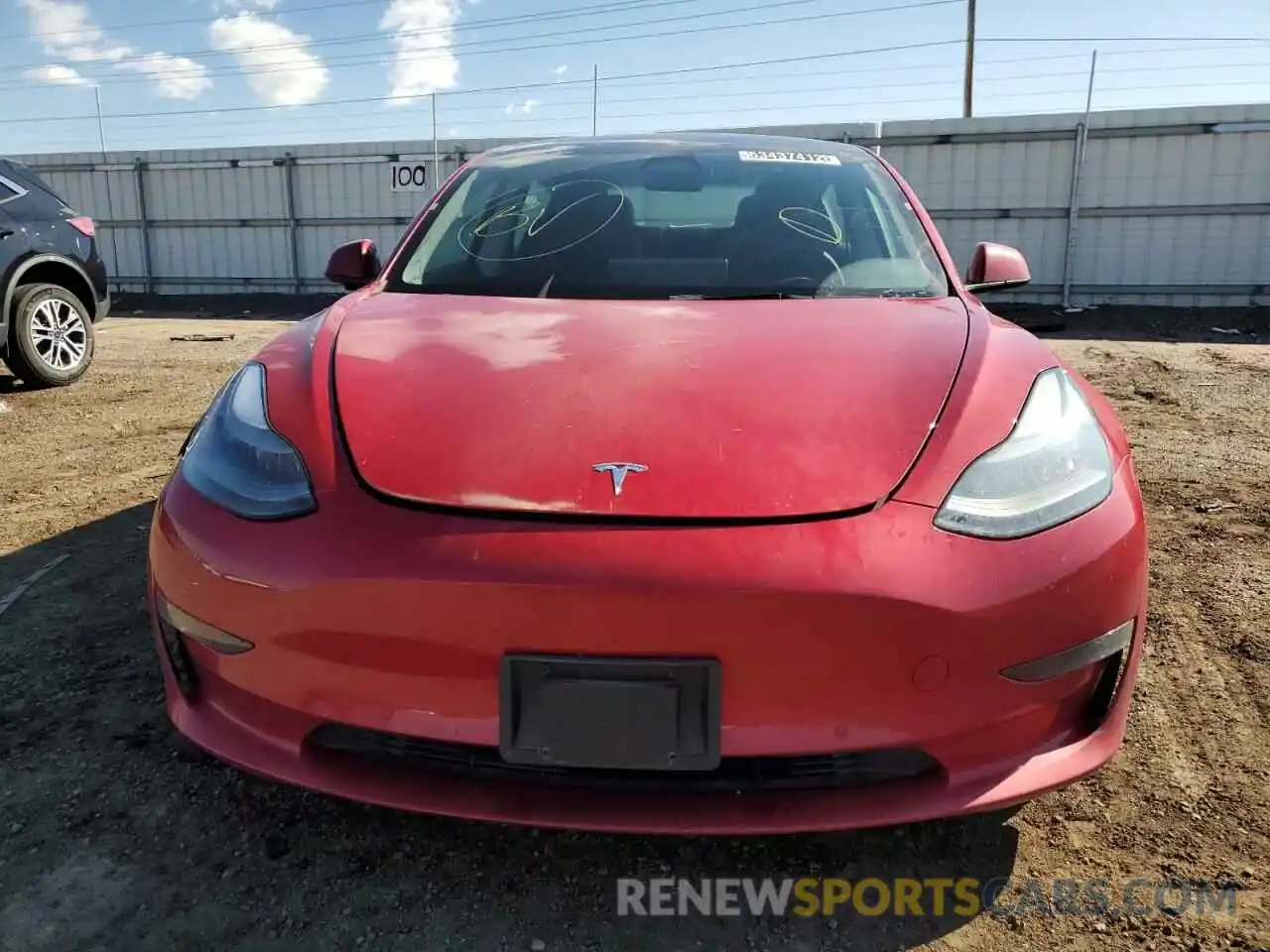 5 Photograph of a damaged car 5YJ3E1EB4NF190988 TESLA MODEL 3 2022