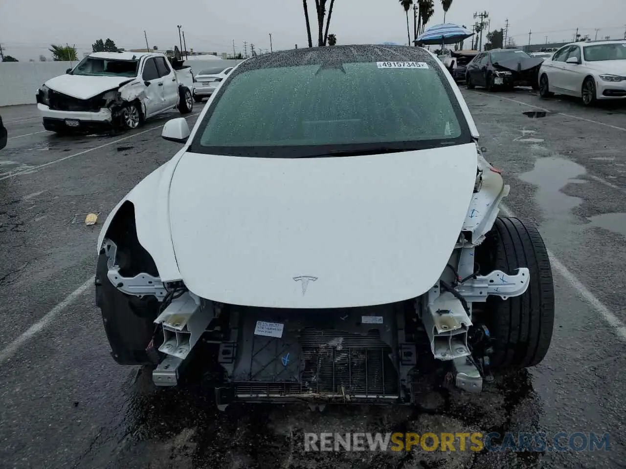 5 Photograph of a damaged car 5YJ3E1EB4NF212763 TESLA MODEL 3 2022