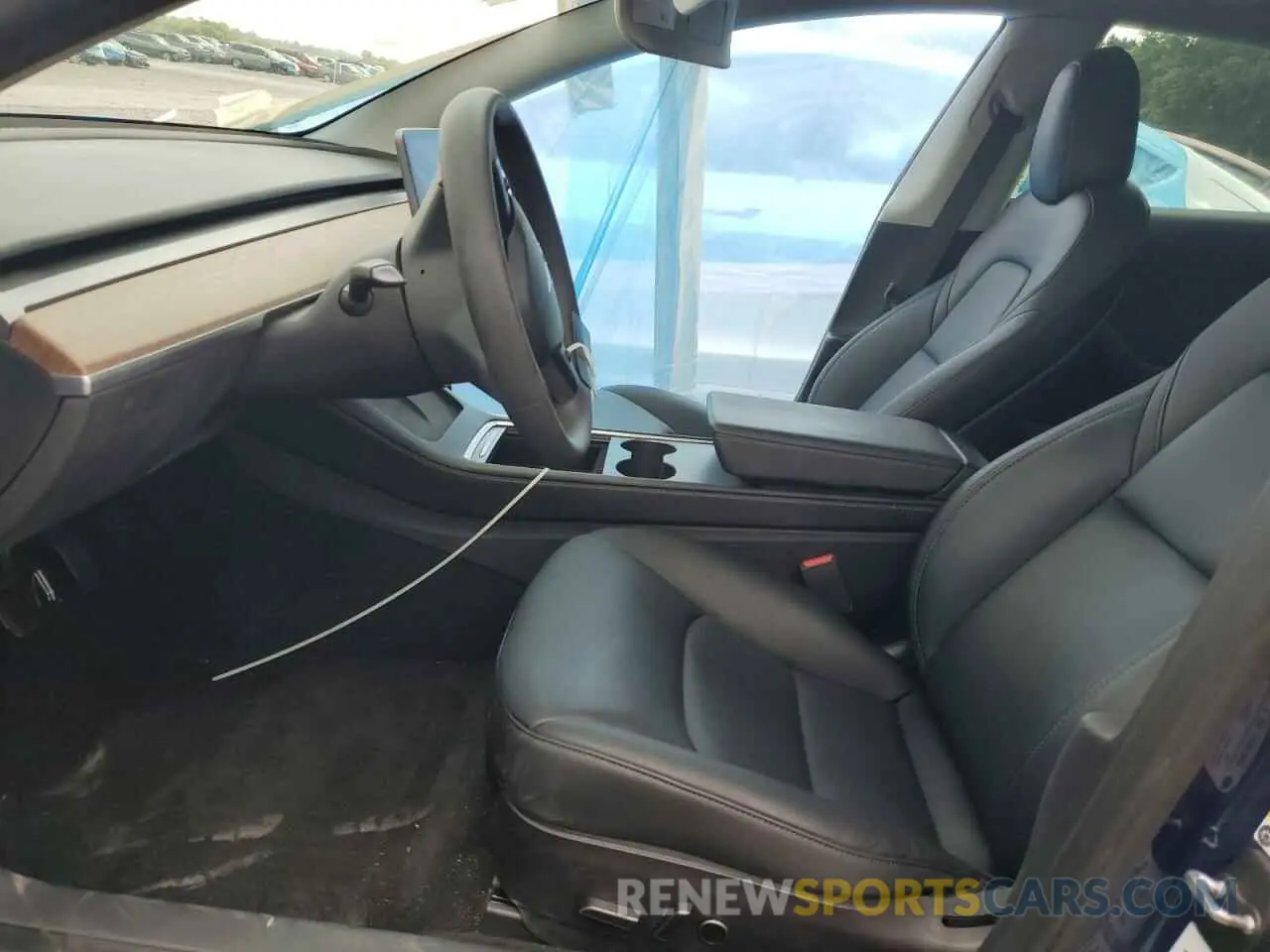 7 Photograph of a damaged car 5YJ3E1EB4NF257279 TESLA MODEL 3 2022