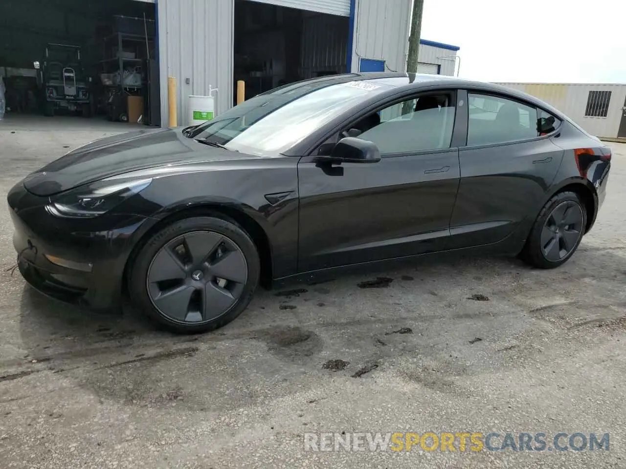1 Photograph of a damaged car 5YJ3E1EB4NF286040 TESLA MODEL 3 2022