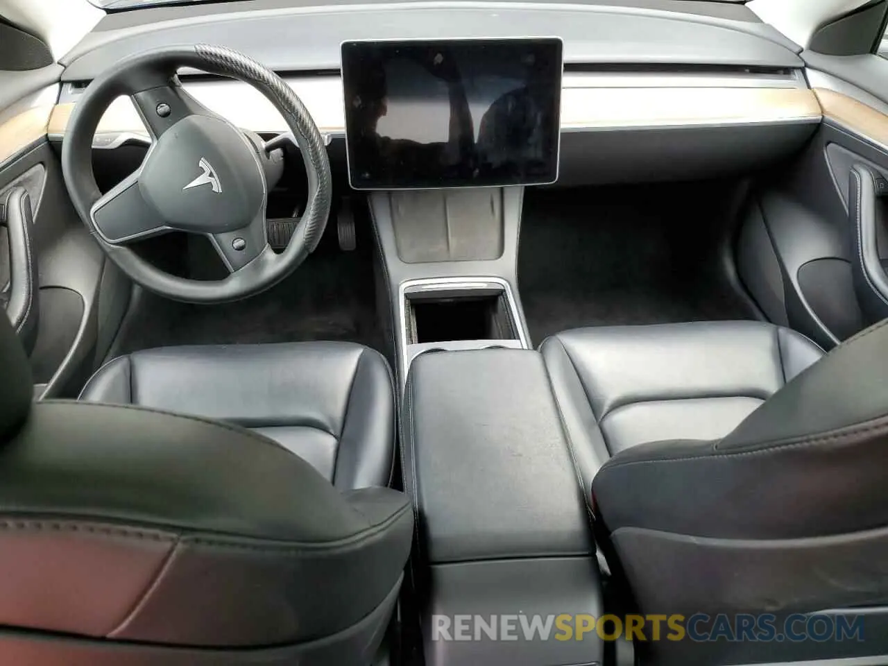 8 Photograph of a damaged car 5YJ3E1EB4NF286040 TESLA MODEL 3 2022