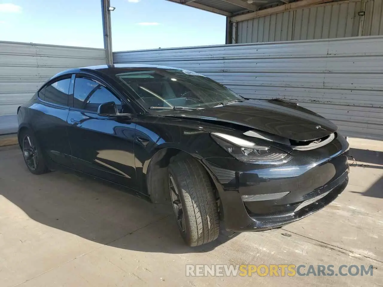4 Photograph of a damaged car 5YJ3E1EB4NF288449 TESLA MODEL 3 2022