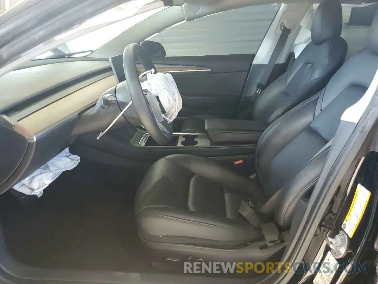 7 Photograph of a damaged car 5YJ3E1EB4NF288449 TESLA MODEL 3 2022