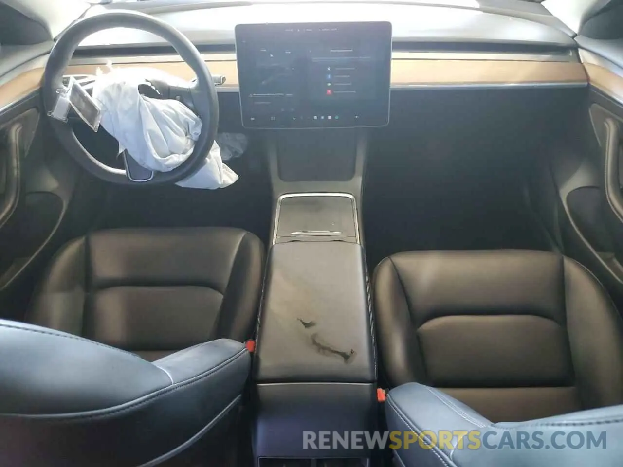 8 Photograph of a damaged car 5YJ3E1EB4NF288449 TESLA MODEL 3 2022