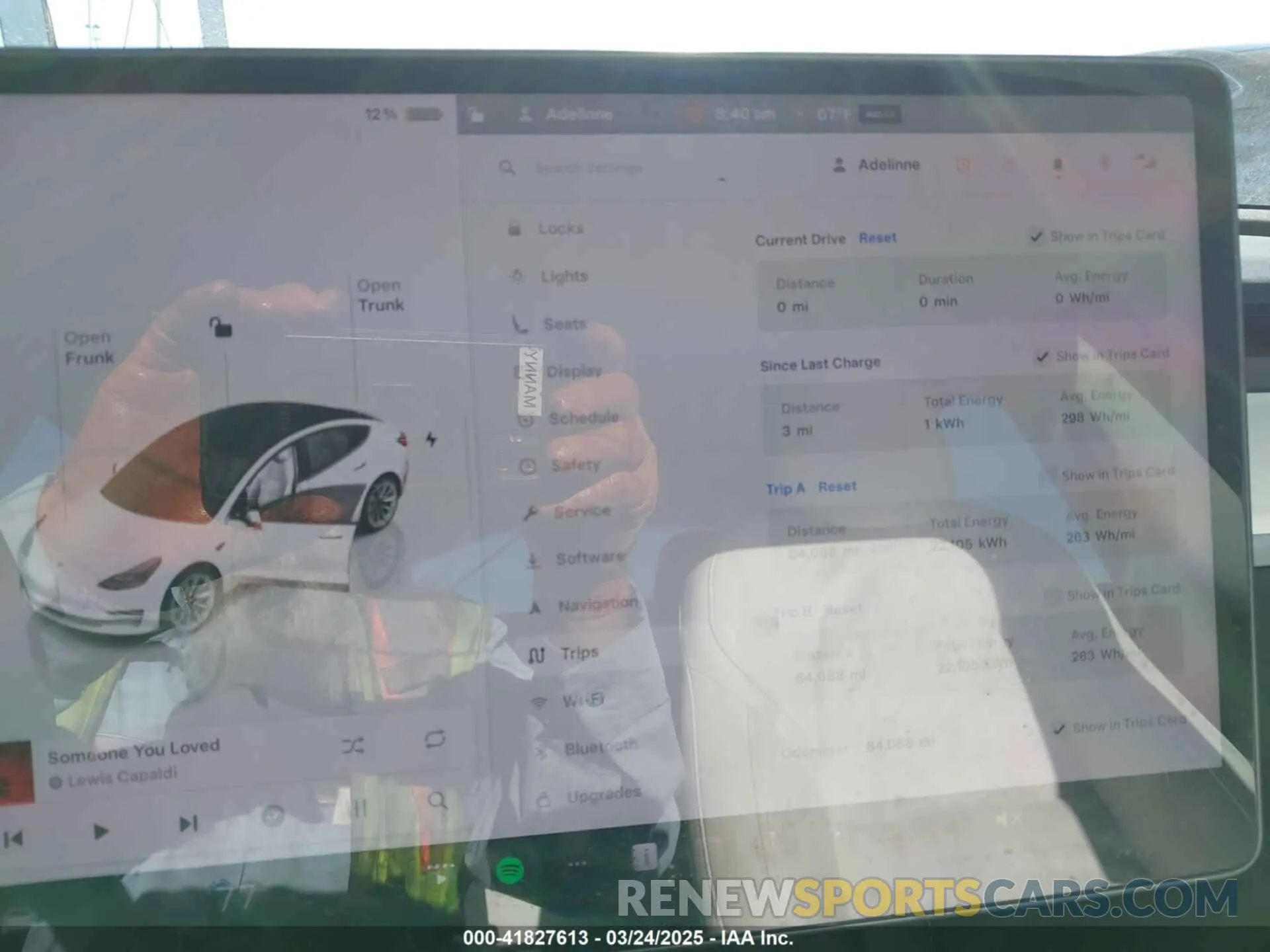 7 Photograph of a damaged car 5YJ3E1EB4NF331218 TESLA MODEL 3 2022