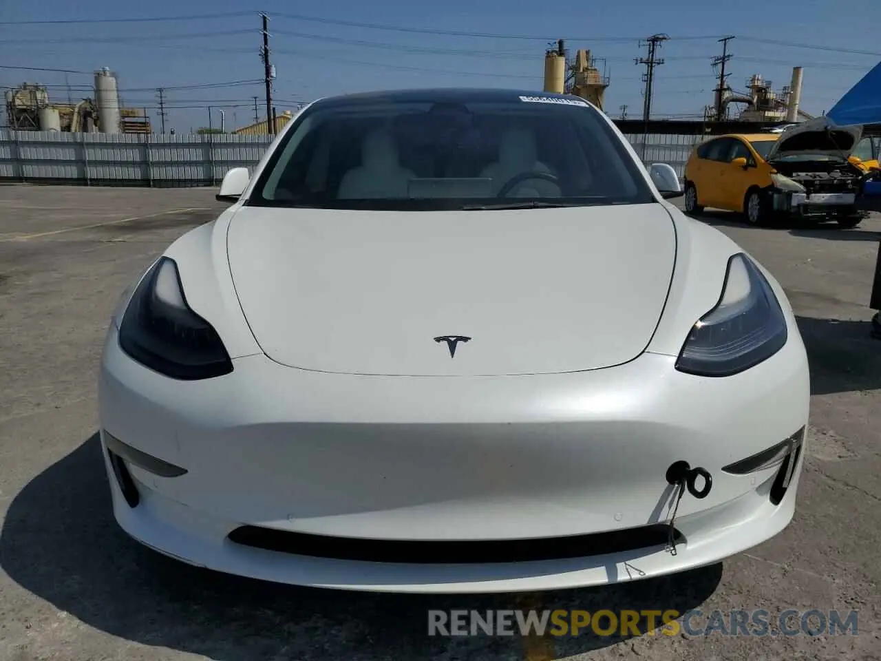 5 Photograph of a damaged car 5YJ3E1EB4NF332403 TESLA MODEL 3 2022