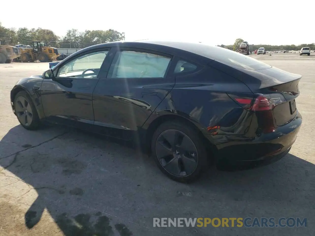 2 Photograph of a damaged car 5YJ3E1EB4NF339156 TESLA MODEL 3 2022