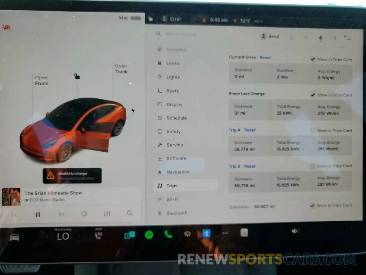 9 Photograph of a damaged car 5YJ3E1EB5NF118701 TESLA MODEL 3 2022
