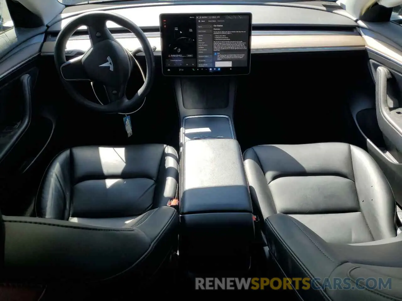 8 Photograph of a damaged car 5YJ3E1EB5NF118892 TESLA MODEL 3 2022