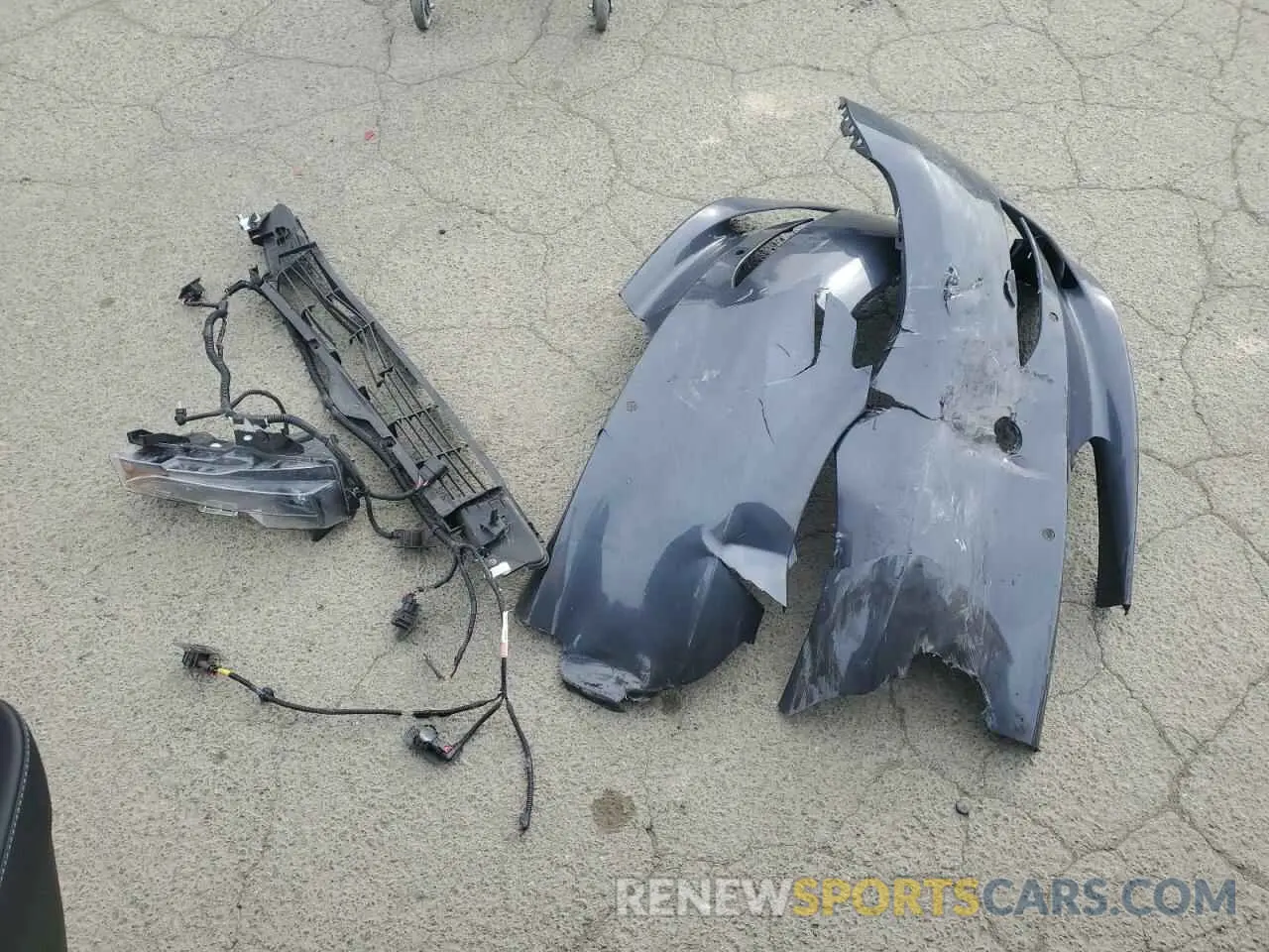 12 Photograph of a damaged car 5YJ3E1EB5NF135577 TESLA MODEL 3 2022
