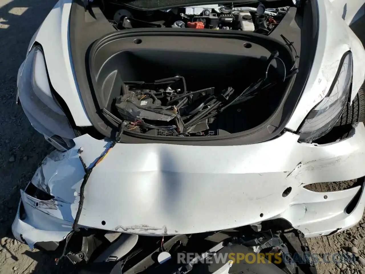 7 Photograph of a damaged car 5YJ3E1EB5NF144618 TESLA MODEL 3 2022