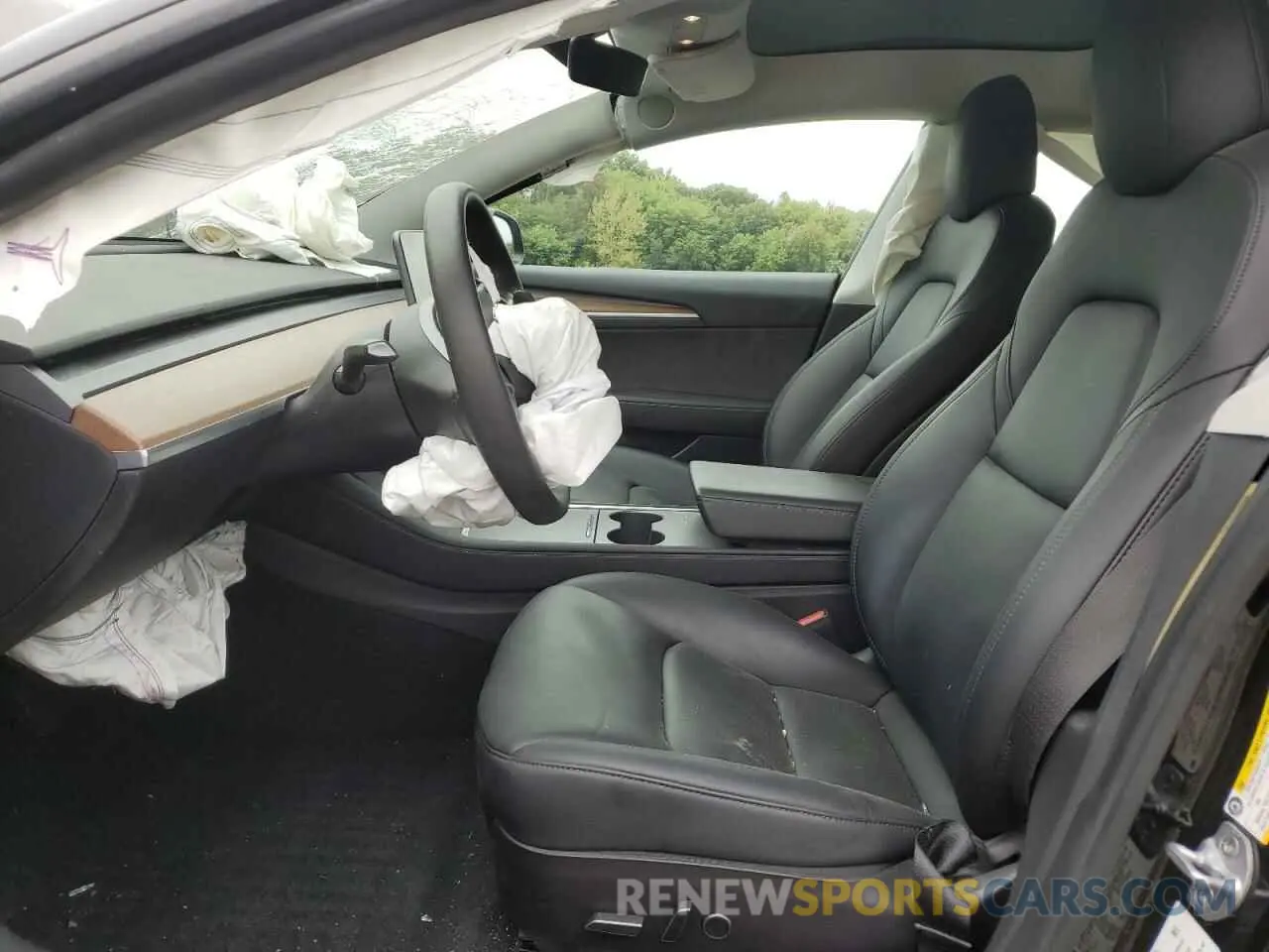 7 Photograph of a damaged car 5YJ3E1EB5NF167820 TESLA MODEL 3 2022