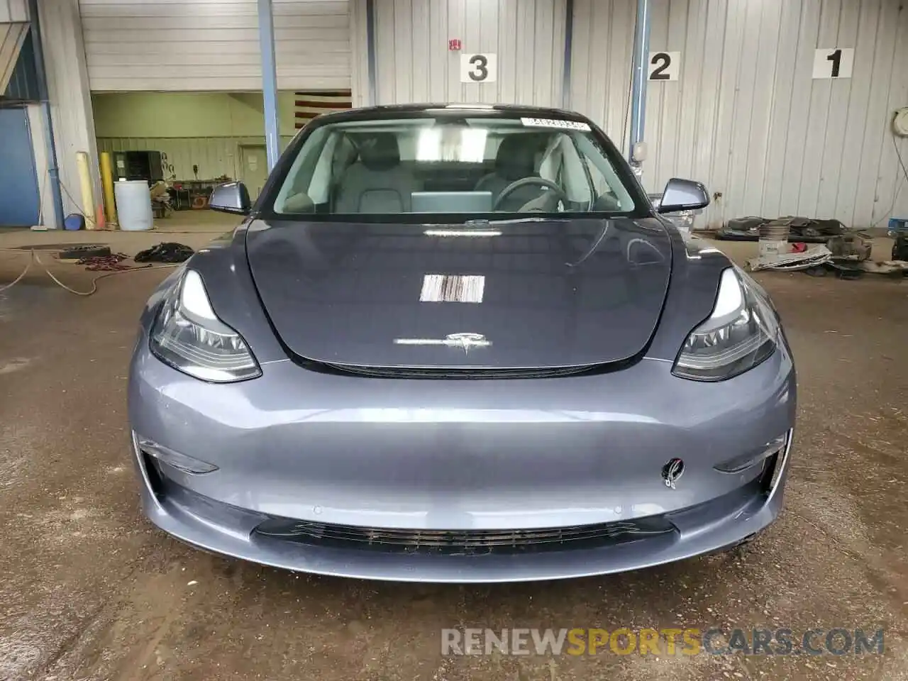 5 Photograph of a damaged car 5YJ3E1EB5NF174301 TESLA MODEL 3 2022