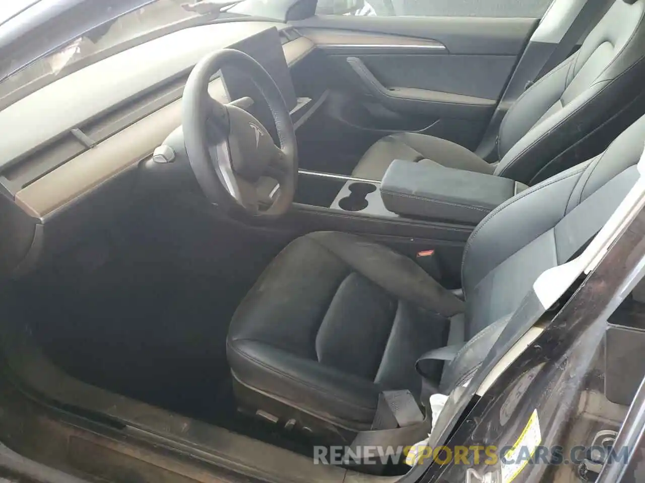 7 Photograph of a damaged car 5YJ3E1EB5NF174301 TESLA MODEL 3 2022