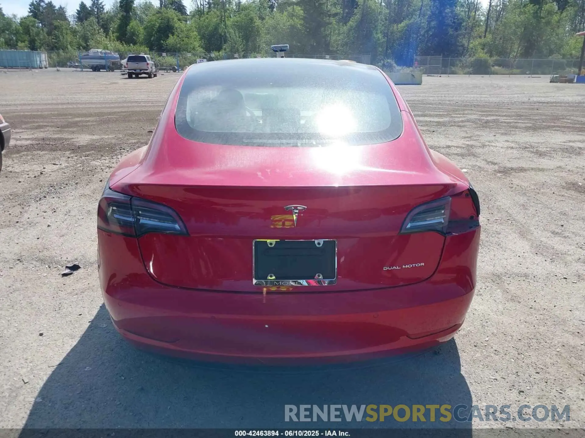 16 Photograph of a damaged car 5YJ3E1EB5NF174606 TESLA MODEL 3 2022