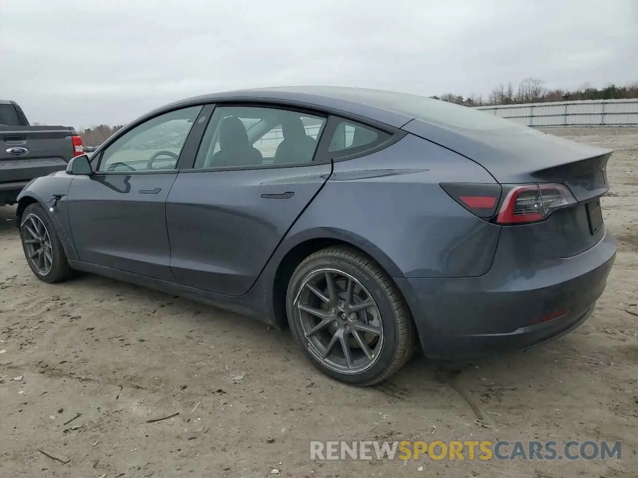 2 Photograph of a damaged car 5YJ3E1EB5NF179157 TESLA MODEL 3 2022