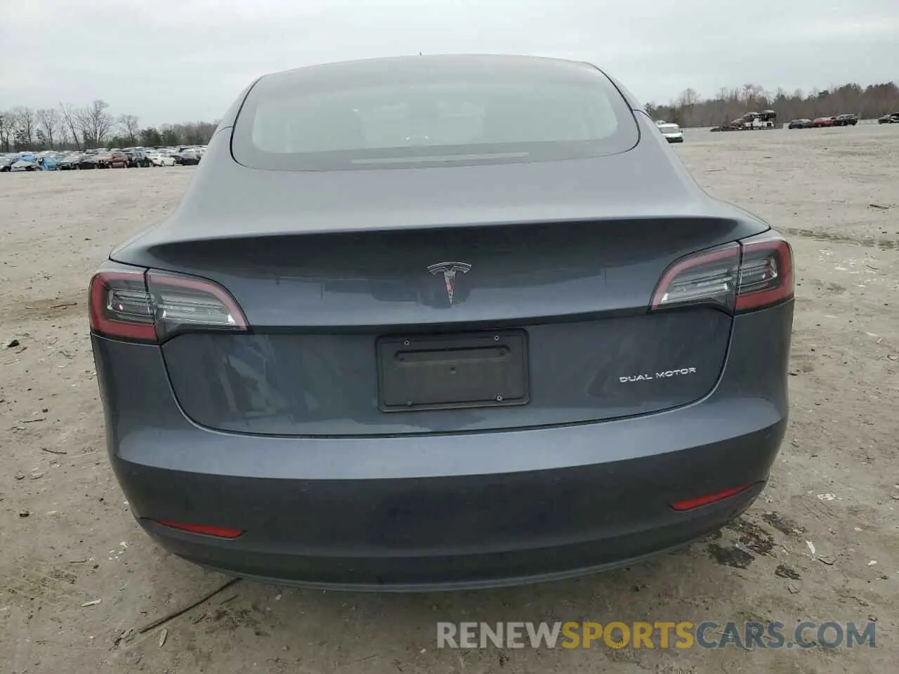 6 Photograph of a damaged car 5YJ3E1EB5NF179157 TESLA MODEL 3 2022