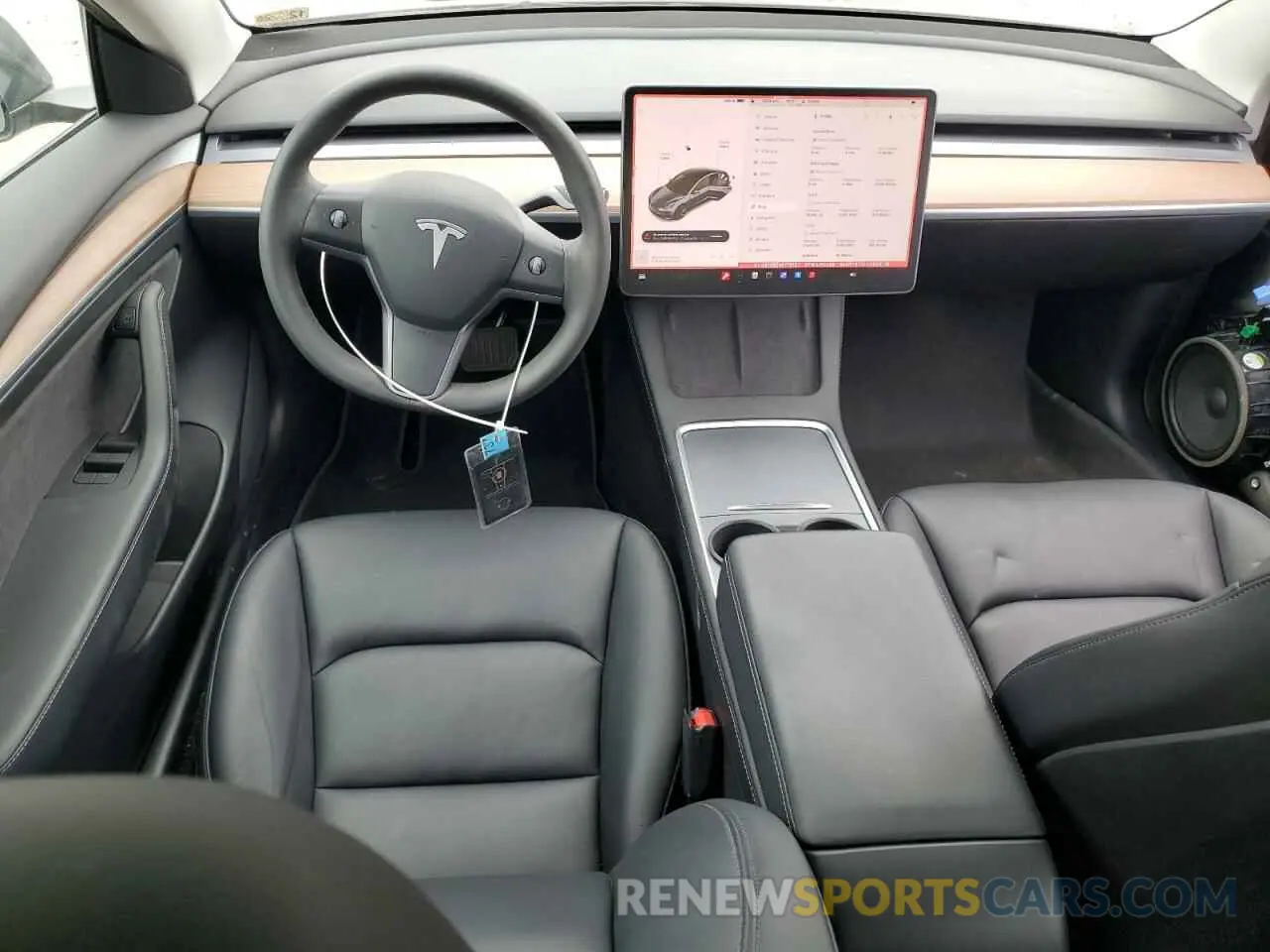 8 Photograph of a damaged car 5YJ3E1EB5NF179157 TESLA MODEL 3 2022