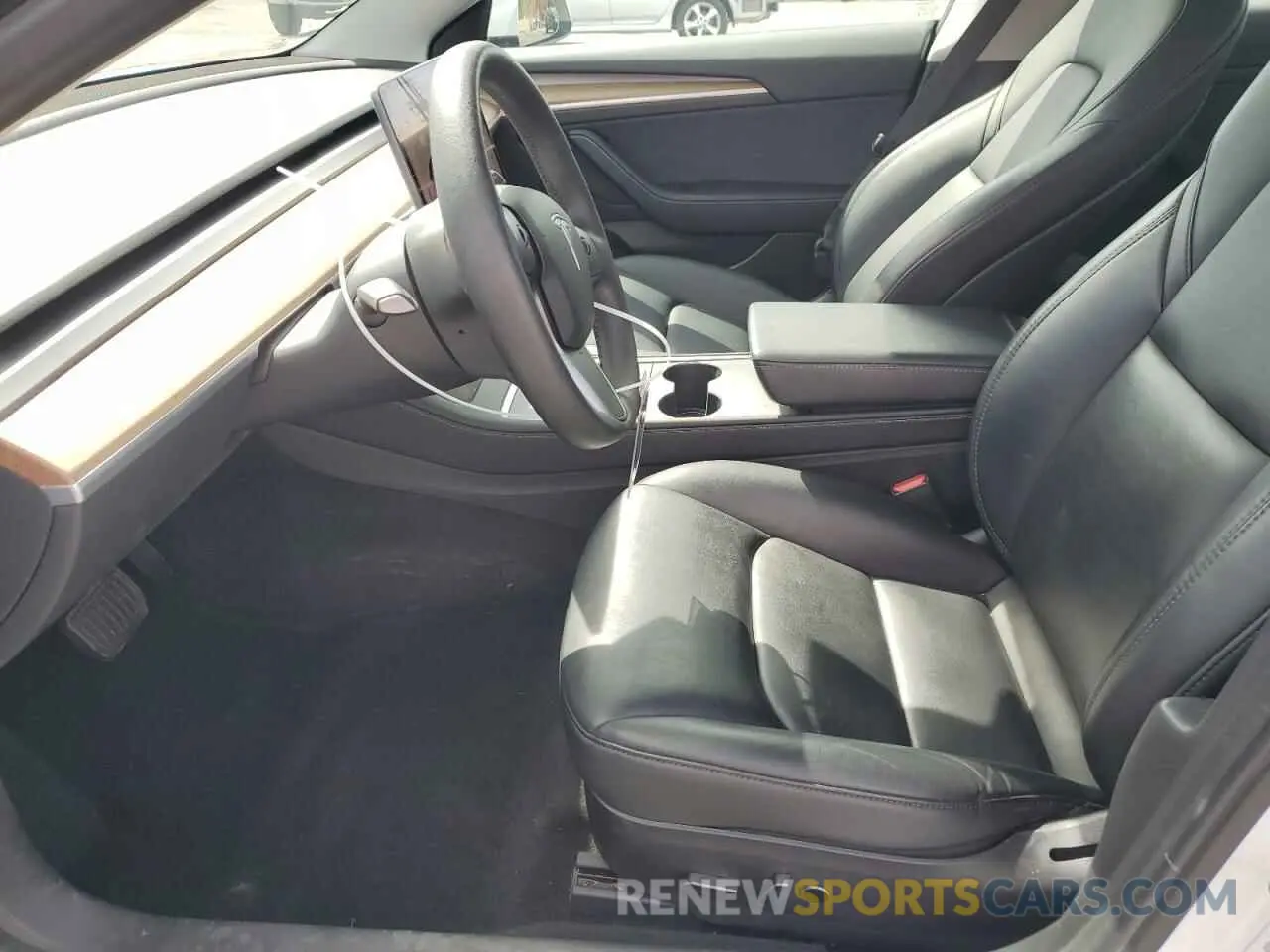 7 Photograph of a damaged car 5YJ3E1EB5NF184262 TESLA MODEL 3 2022