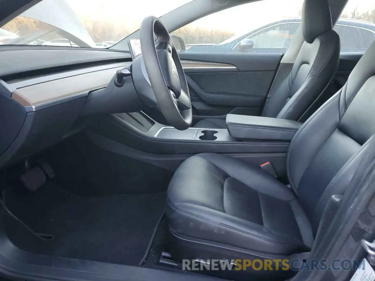 7 Photograph of a damaged car 5YJ3E1EB5NF195116 TESLA MODEL 3 2022