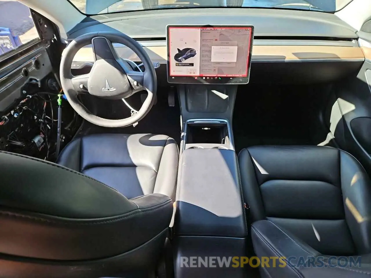 8 Photograph of a damaged car 5YJ3E1EB5NF205661 TESLA MODEL 3 2022