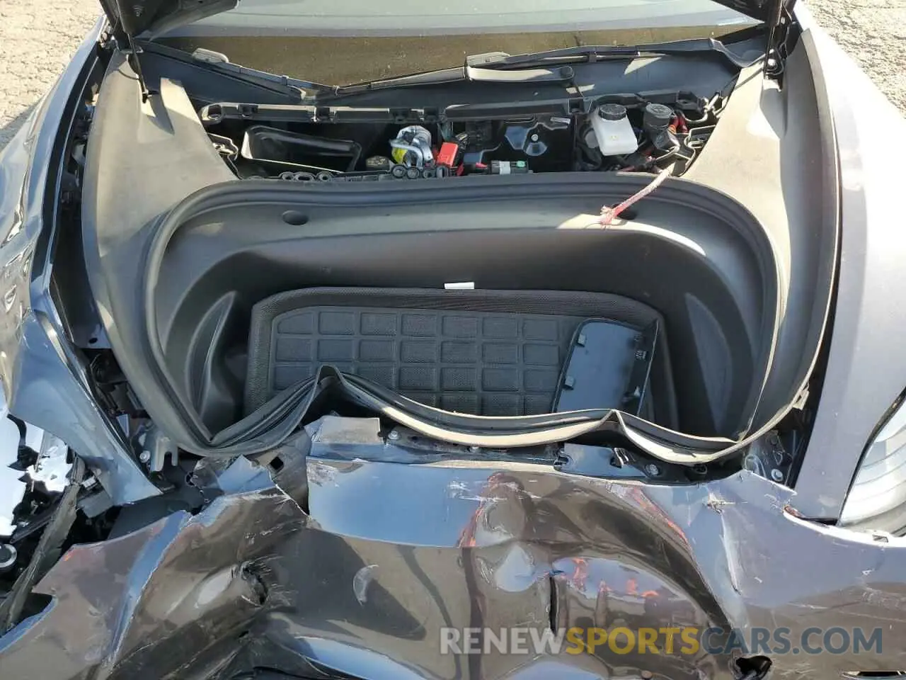 11 Photograph of a damaged car 5YJ3E1EB5NF221746 TESLA MODEL 3 2022
