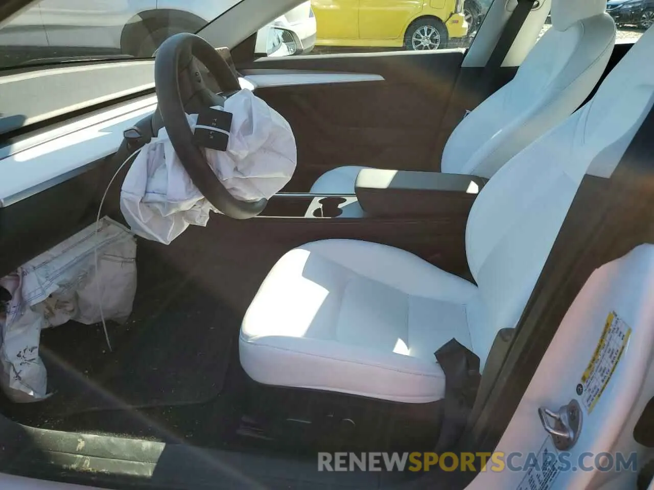 7 Photograph of a damaged car 5YJ3E1EB5NF253340 TESLA MODEL 3 2022