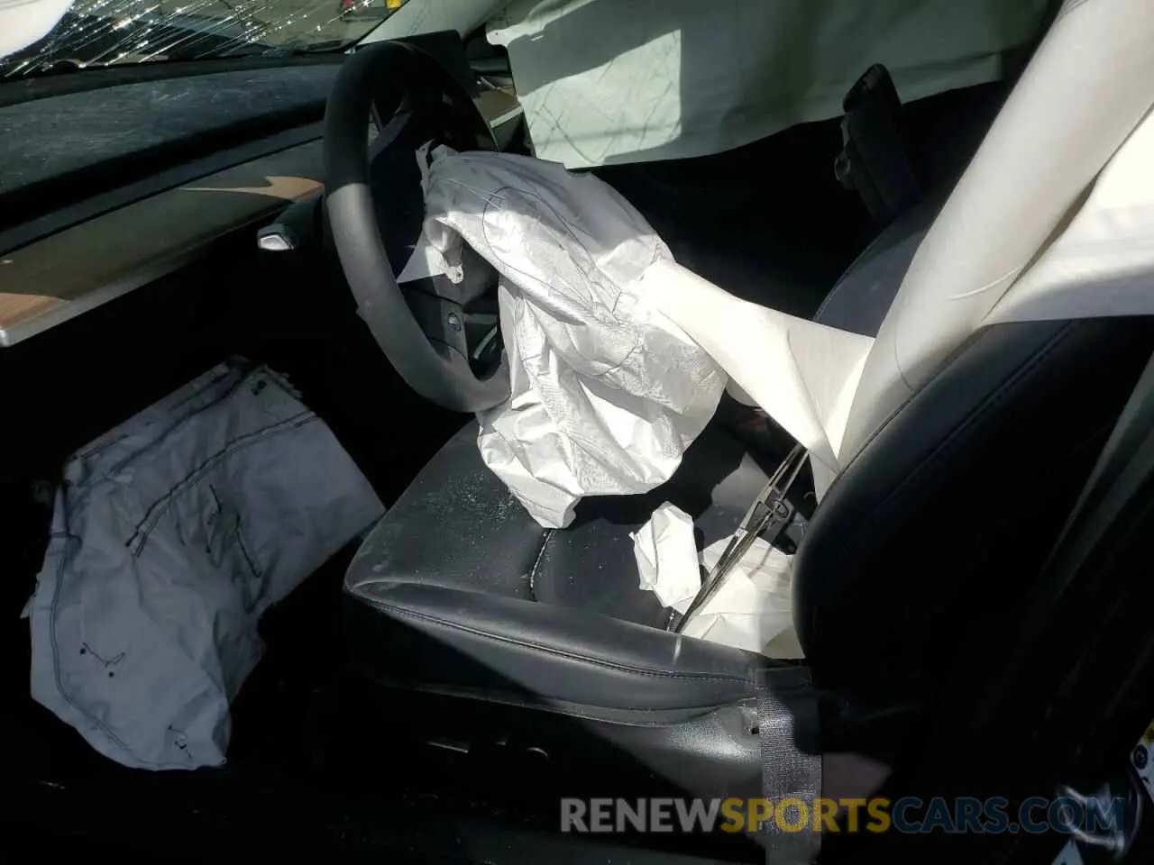 7 Photograph of a damaged car 5YJ3E1EB5NF253600 TESLA MODEL 3 2022