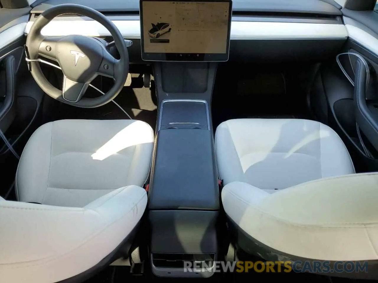 8 Photograph of a damaged car 5YJ3E1EB5NF270669 TESLA MODEL 3 2022