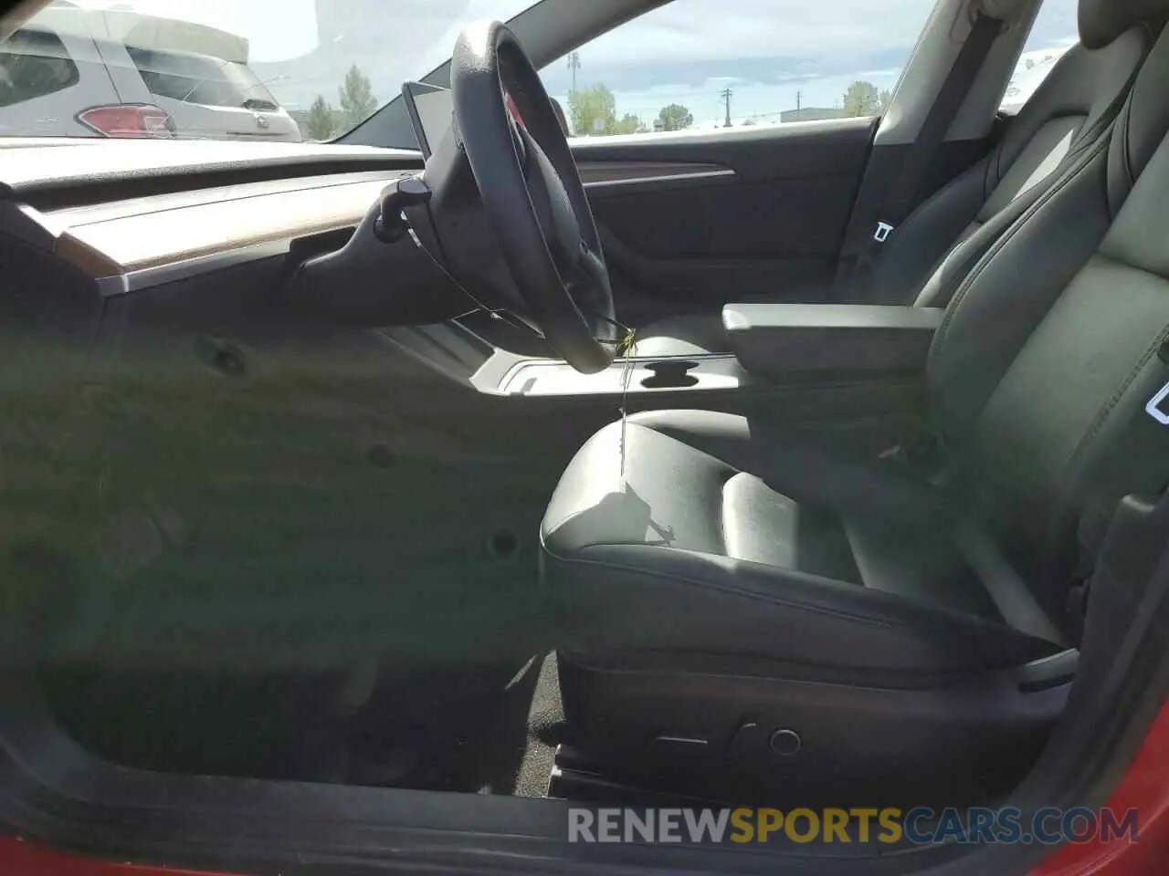7 Photograph of a damaged car 5YJ3E1EB5NF273586 TESLA MODEL 3 2022