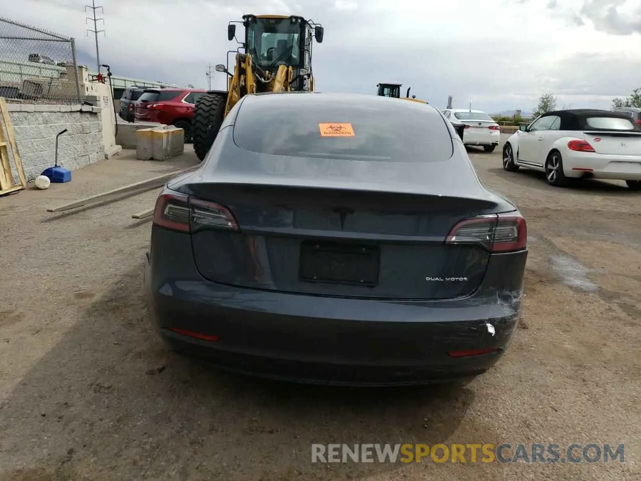 6 Photograph of a damaged car 5YJ3E1EB5NF277024 TESLA MODEL 3 2022